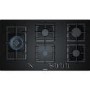 Siemens iQ500 92cm Gas on Glass 5 Burner Gas Hob - Black
