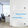 GRADE A2 - electriQ 2000W Wall Mountable Panel Heater with Smart WiFi Alexa - Bathroom Safe IP24