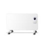 electriQ 1000W Slim Wall Mountable Panel Heater with Thermostat and Weekly Timer - Bathroom Safe