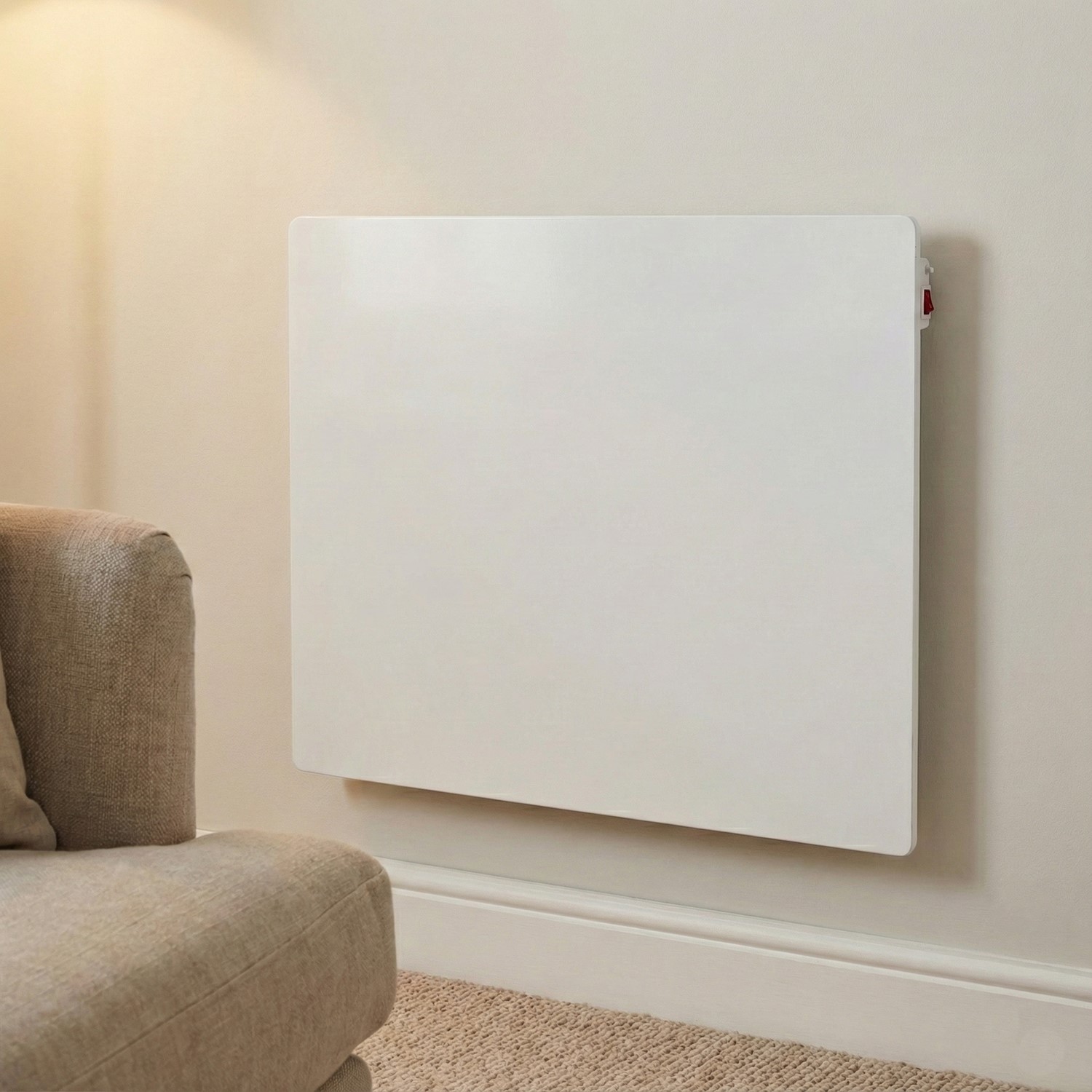 Electriq 550W Paintable Infrared Wall Heater Low Energy EPPH550WIR