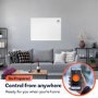 electriQ 550W Paintable Smart Wall Mountable Infrared Panel Heater - Low Energy - 800 x 600mm