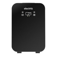 Refurbished electriQ EQ10LMINIFRIDGELCD 10 Litre Hot and Cold Portable Mini Fridge Black