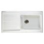 Astracast EQ10WHHOMESK Equinox Single Bowl Reversible Drainer Ceramic Sink in White