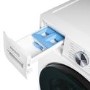 GRADE A2 - electriQ 10kg Wash 6kg Dry 1400rpm Washer Dryer - White