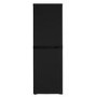GRADE A1 - electriQ 242 Litre Freestanding Fridge Freezer 50/50 Split A+ Energy Rating 55cm Wide - Black