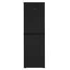 electriQ 242 Litre 50/50 Freestanding Fridge Freezer - Black
