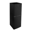 electriQ 242 Litre 50/50 Freestanding Fridge Freezer - Black