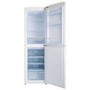 electriQ 246 Litre 50/50 Retro Freestanding Fridge Freezer - Cream