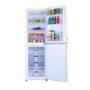Refurbished electriQ EQ5050RETROCREAM Retro Freestanding 246 Litre 50/50 Fridge Freezer Cream
