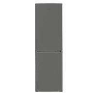 Refurbished electriQ 231 Litre 50/50 Freestanding Fridge Freezer - Silver