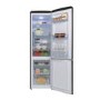 Refurbished electriQ EQ6040RETROBLACK Freestanding 244 Litre 60/40 Retro Fridge Freezer Black