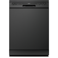 GRADE A2 - electriQ 12 Place Freestanding Dishwasher - Black