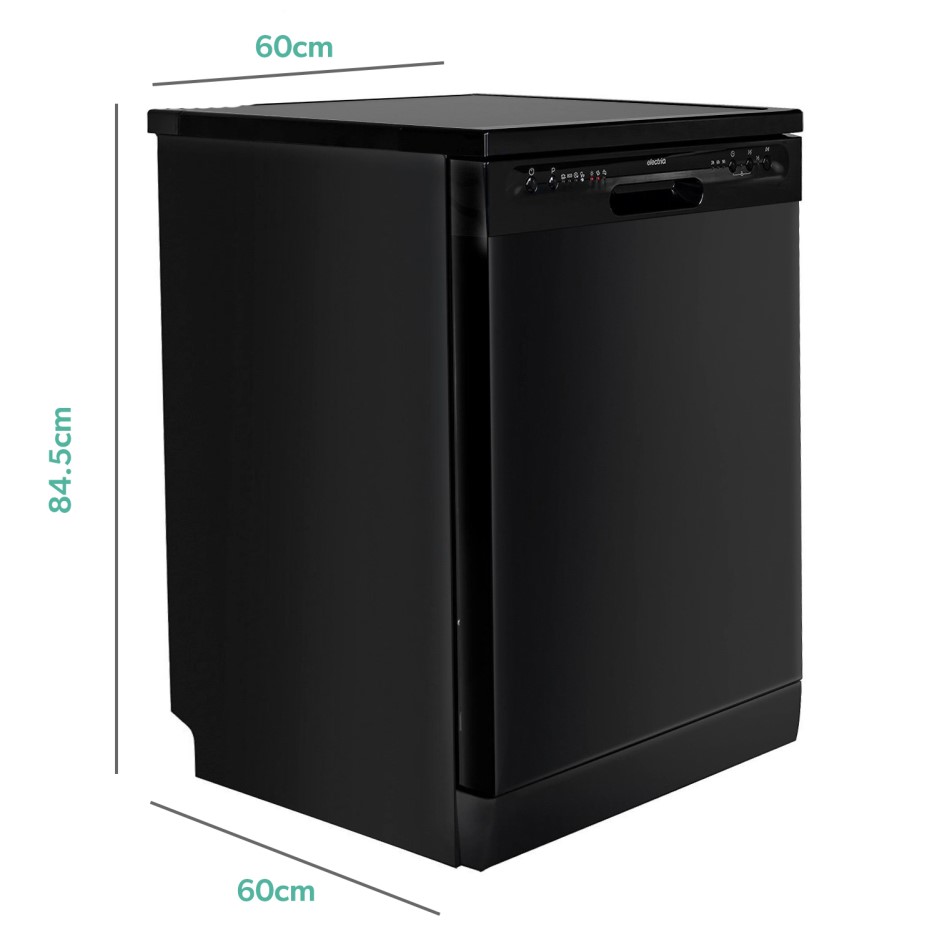 electriQ Freestanding Dishwasher - Stainless Steel EQDW60SS | Appliances Direct