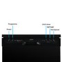 electriQ Freestanding Dishwasher - Black