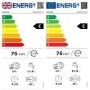 electriQ Series 2 Integrated Dishwasher - C-Rated Black control panel