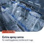 Refurbished electriQ Series 2 EQ60DWINTP 14 Place Fully Integrated Dishwasher