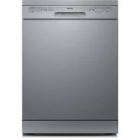 GRADE A2 - electriQ 12 Place Freestanding Dishwasher - Silver