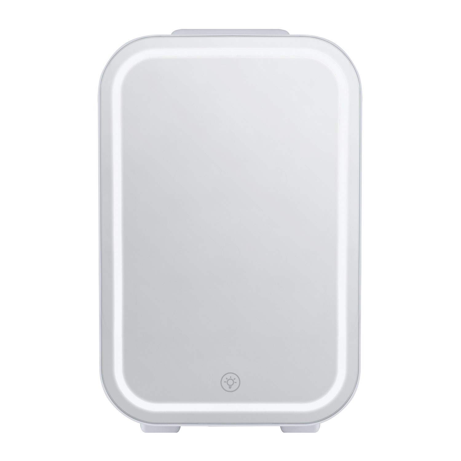 electriQ 6 Litre Portable Mini Skincare Fridge with Mirror and LED Light
