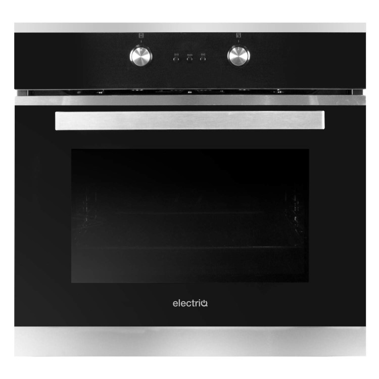 GRADE A1 - ElectriQ 60cm Electric Built-in Multifunction Stainless Steel Oven