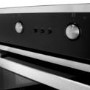 GRADE A1 - ElectriQ 60cm Electric Built-in Multifunction Stainless Steel Oven