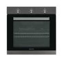 electriQ Plug In Fan Assisted Electric Single Oven - Dark Grey Steel
