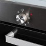 electriQ Plug In Fan Assisted Electric Single Oven - Dark Grey Steel