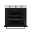 electriQ Plug In Fan Assisted Electric Single Oven - White