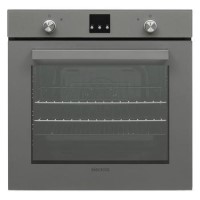Refurbished electriQ EQBIOLUNARGREY 60cm Single Built In Electric Oven Lunar Grey