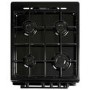 Refurbished electriQ EQDFC360BL 60cm Dual Fuel Cooker Black