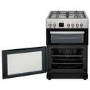 electriQ 60cm Dual Fuel Cooker - Stainless Steel