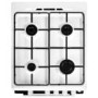 Refurbished electriQ EQDFC360WH 60cm Double Oven Dual Fuel Cooker White