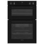 electriQ Built-In Electric Double Oven - Black