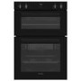 electriQ Built-In Electric Double Oven - Black
