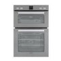 electriQ Electric Built In Double Oven - Lunar Grey
