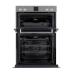 Refurbished electriQ Electric Built In Double Oven - Lunar Grey