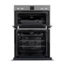 electriQ Electric Built In Double Oven - Lunar Grey