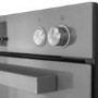 electriQ Electric Built In Double Oven - Lunar Grey