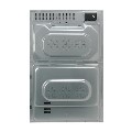 electriQ Built-In Electric Double Oven - Stainless Steel