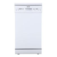 electriQ 10 Place Slimline Freestanding Dishwasher - White