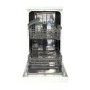 electriQ Freestanding Slimline Dishwasher - White