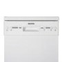 electriQ Freestanding Slimline Dishwasher - White