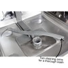 Refurbished electriQ EQDW60WH 14 Place Freestanding Dishwasher White