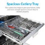 electriQ - 15 Place Settings Built In Dishwasher