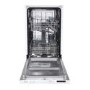 GRADE A2 - electriQ 10 Place Slimline Fully Integrated Dishwasher 
