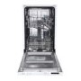 Refurbished electriQ EQDWINT45 10 Place Slimline Fully Integrated Dishwasher
