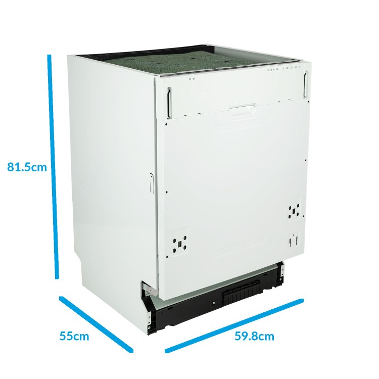 electriQ 14 Place Fully Integrated Dishwasher