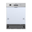 EQDWMSINT60 electriQ Semi-Integrated Dishwasher - Stainless Steel Control Panel