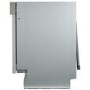 Refurbished electriQ EQDWSINT60 13 Place Semi Integrated Dishwasher Stainless steel