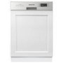 Refurbished electriQ EQDWSINT60 13 Place Semi Integrated Dishwasher Stainless steel
