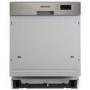 Refurbished electriQ EQDWSINT60 13 Place Semi Integrated Dishwasher Stainless steel